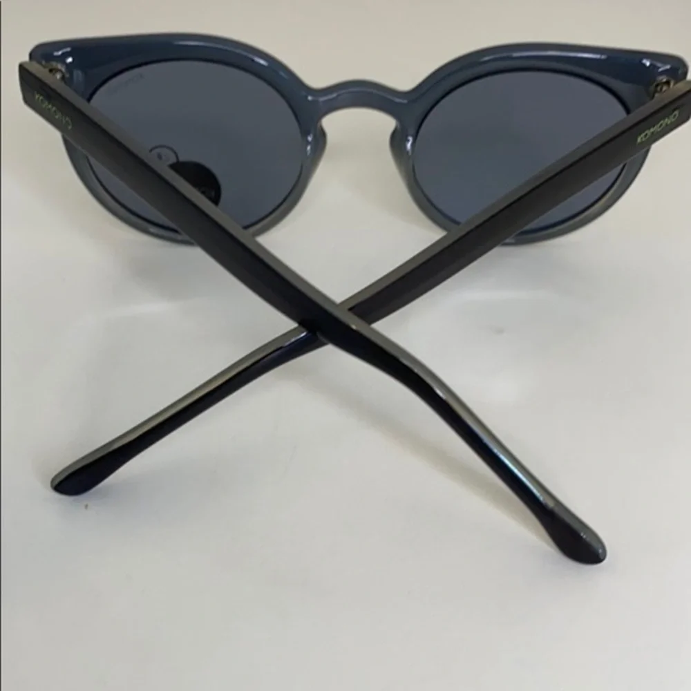 NEW Komono Sunglasses Lulu Black Jade cateye